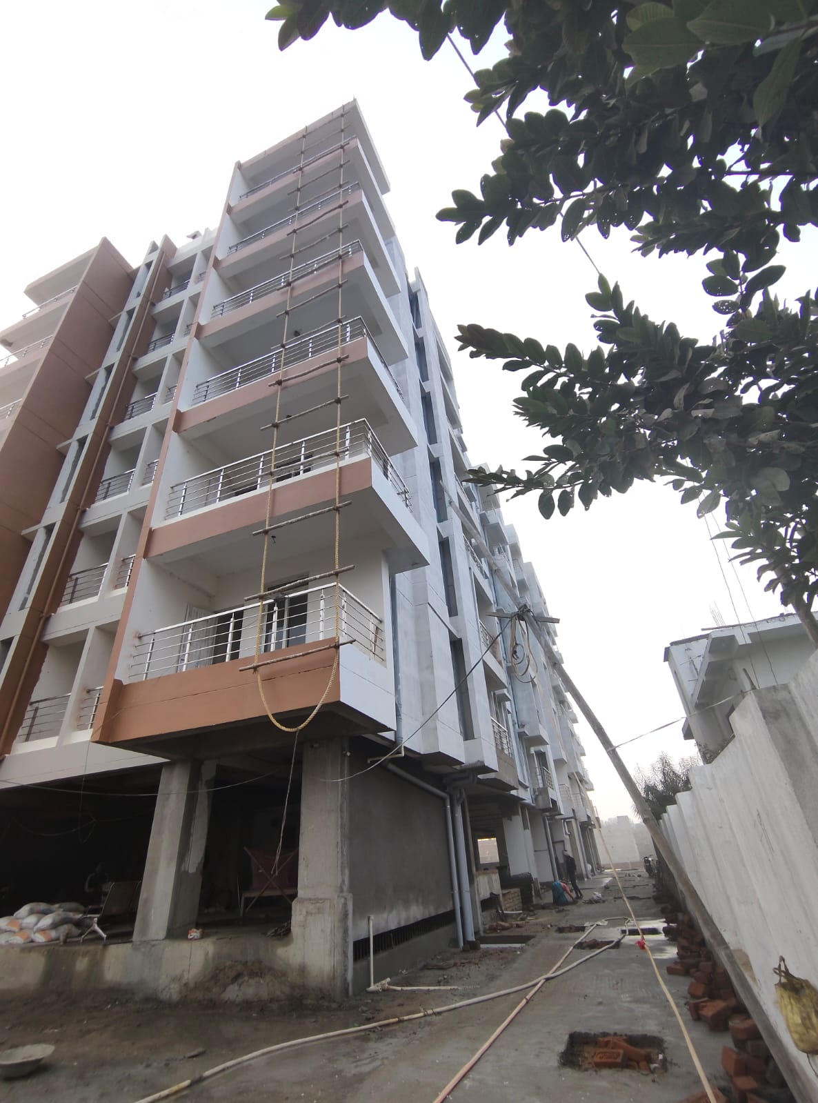 Asha Kiran Enclave Construction Progress